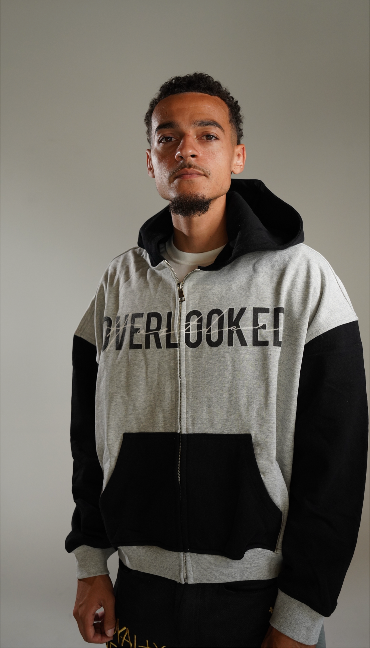 Sidewalk surfer” Zip up Hoodie – Overlooked Hustler