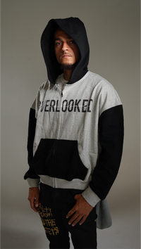 “Sidewalk surfer” Zip up Hoodie