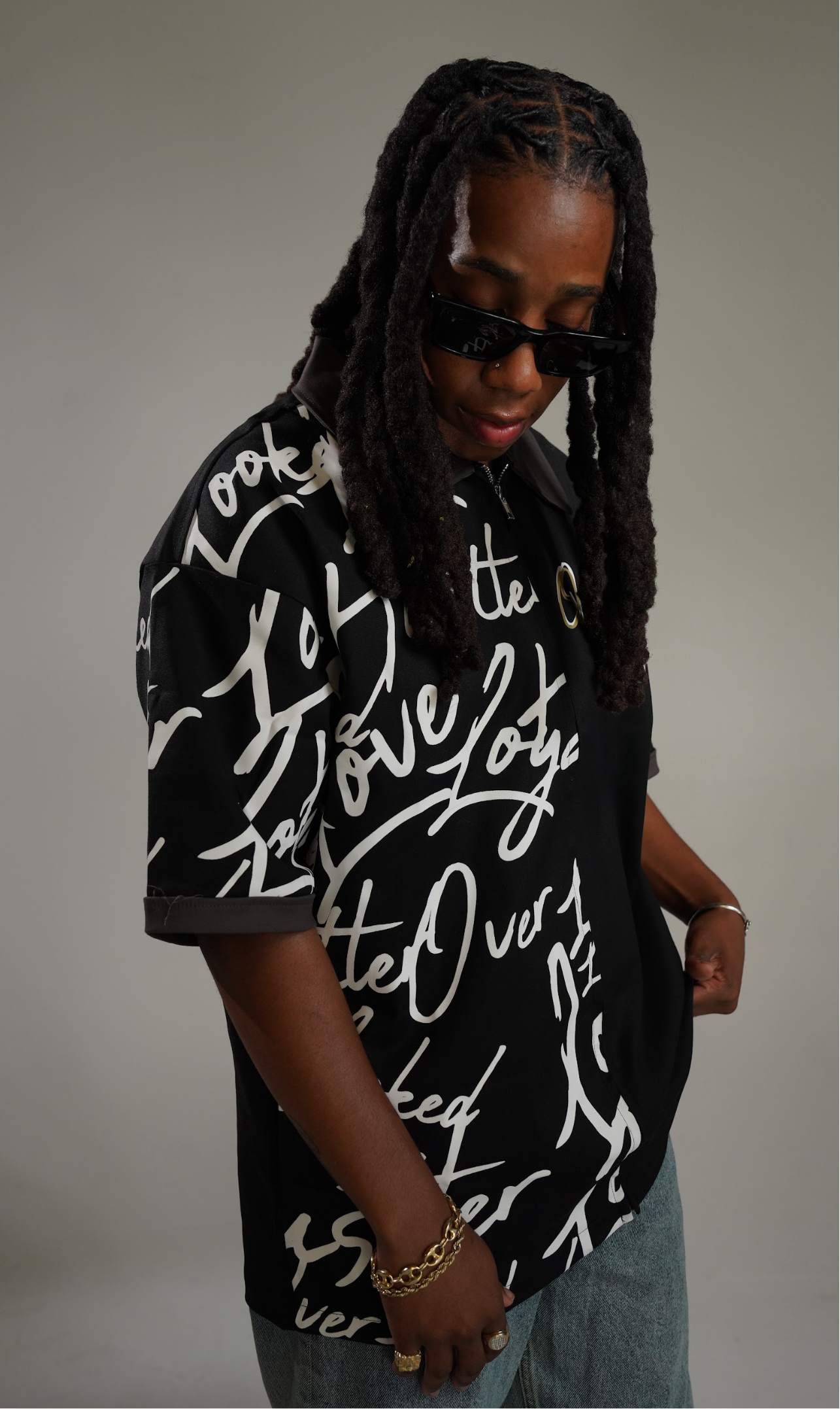 “Raze” Full zip Tee