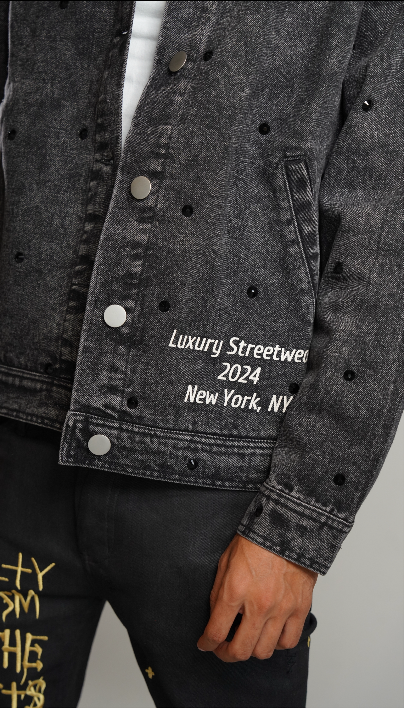 “Charm City” Denim Jacket