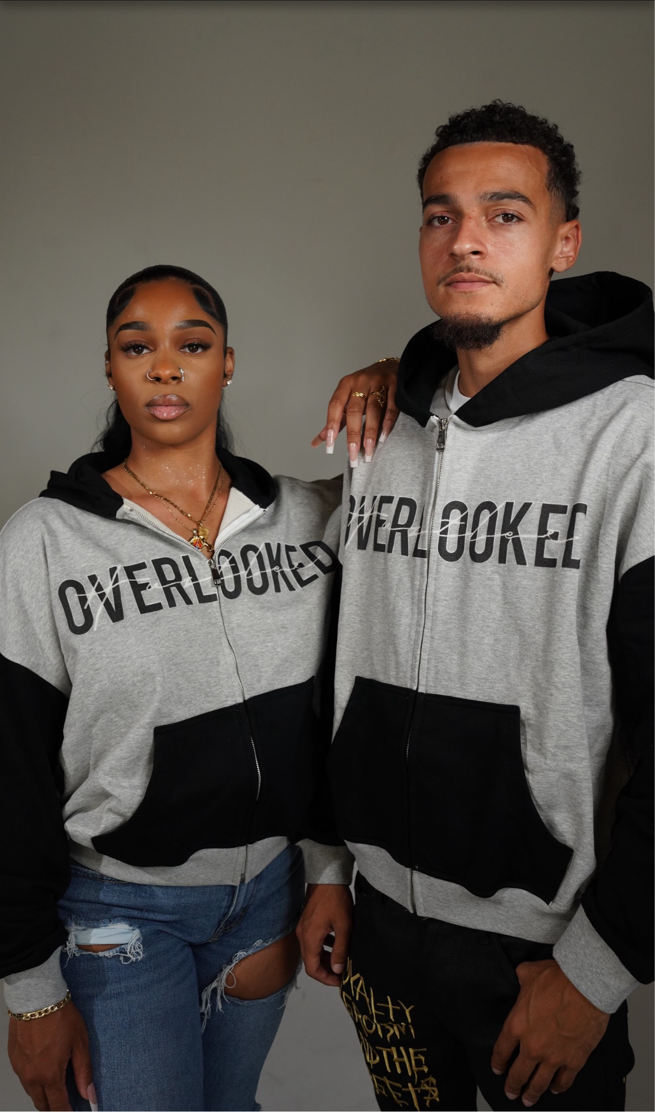 “Sidewalk surfer” Zip up Hoodie