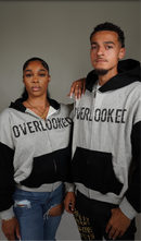 “Sidewalk surfer” Zip up Hoodie