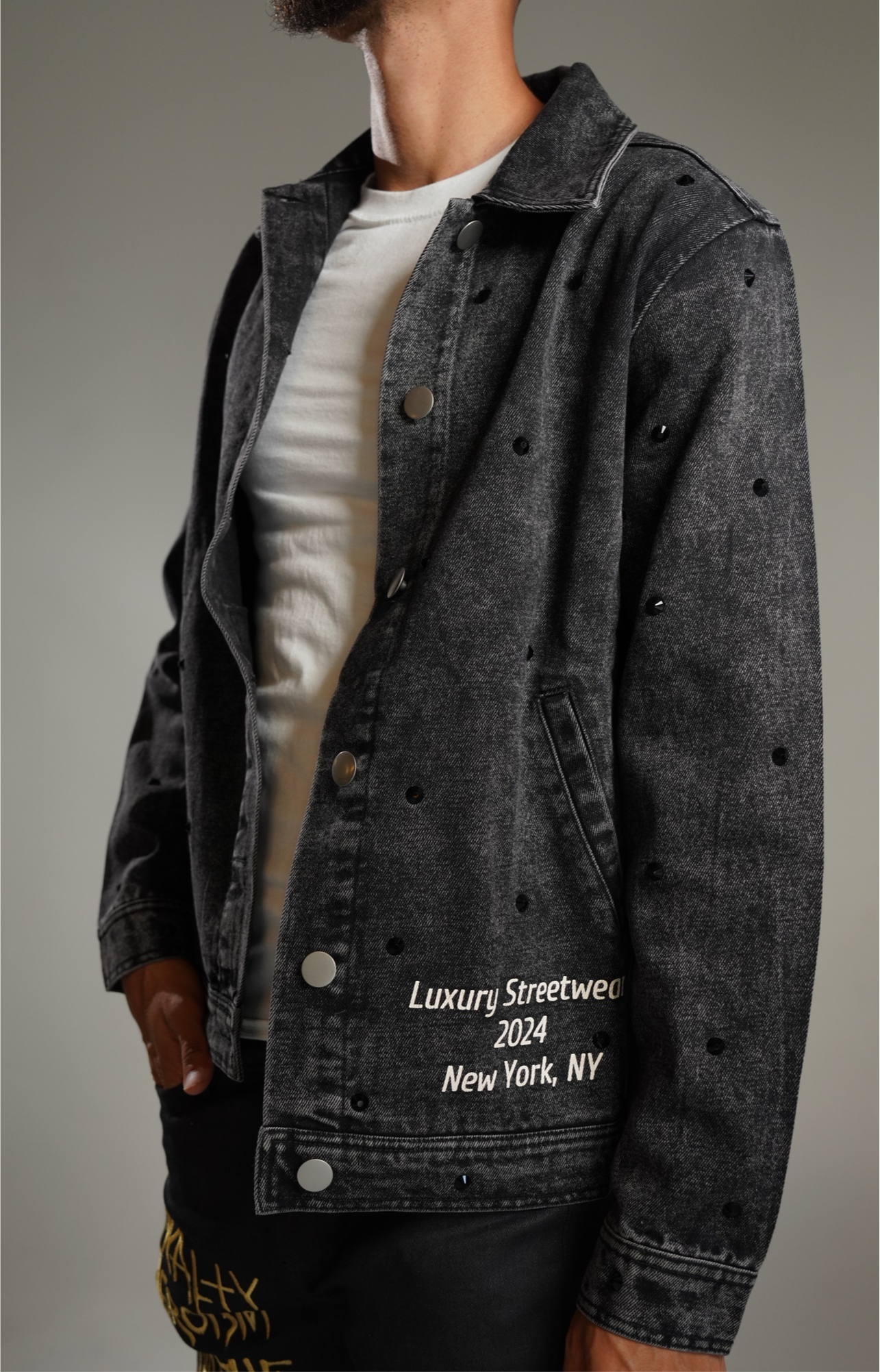 “Charm City” Denim Jacket