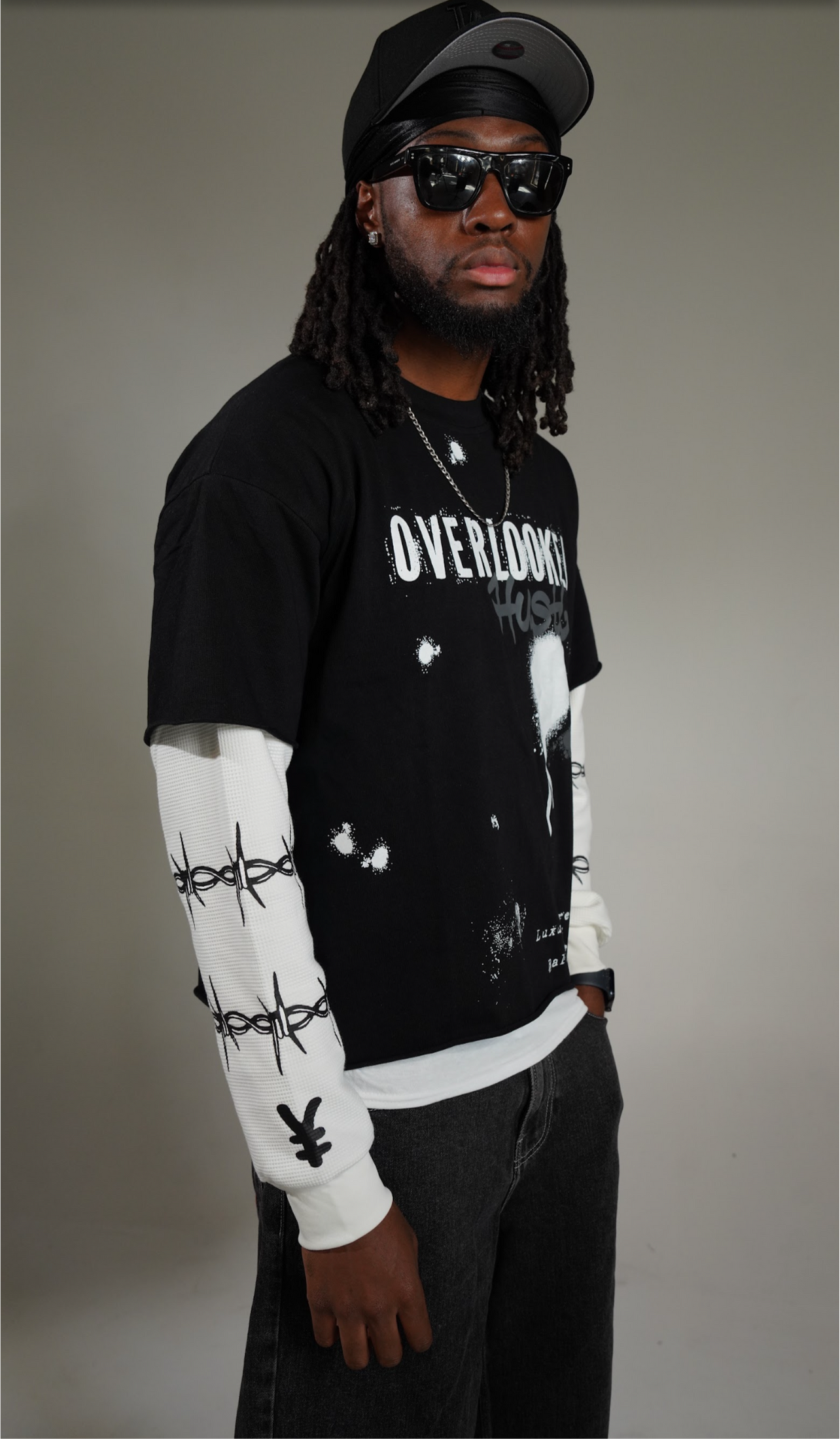 “Twisted Paint” Long Sleeve Tee