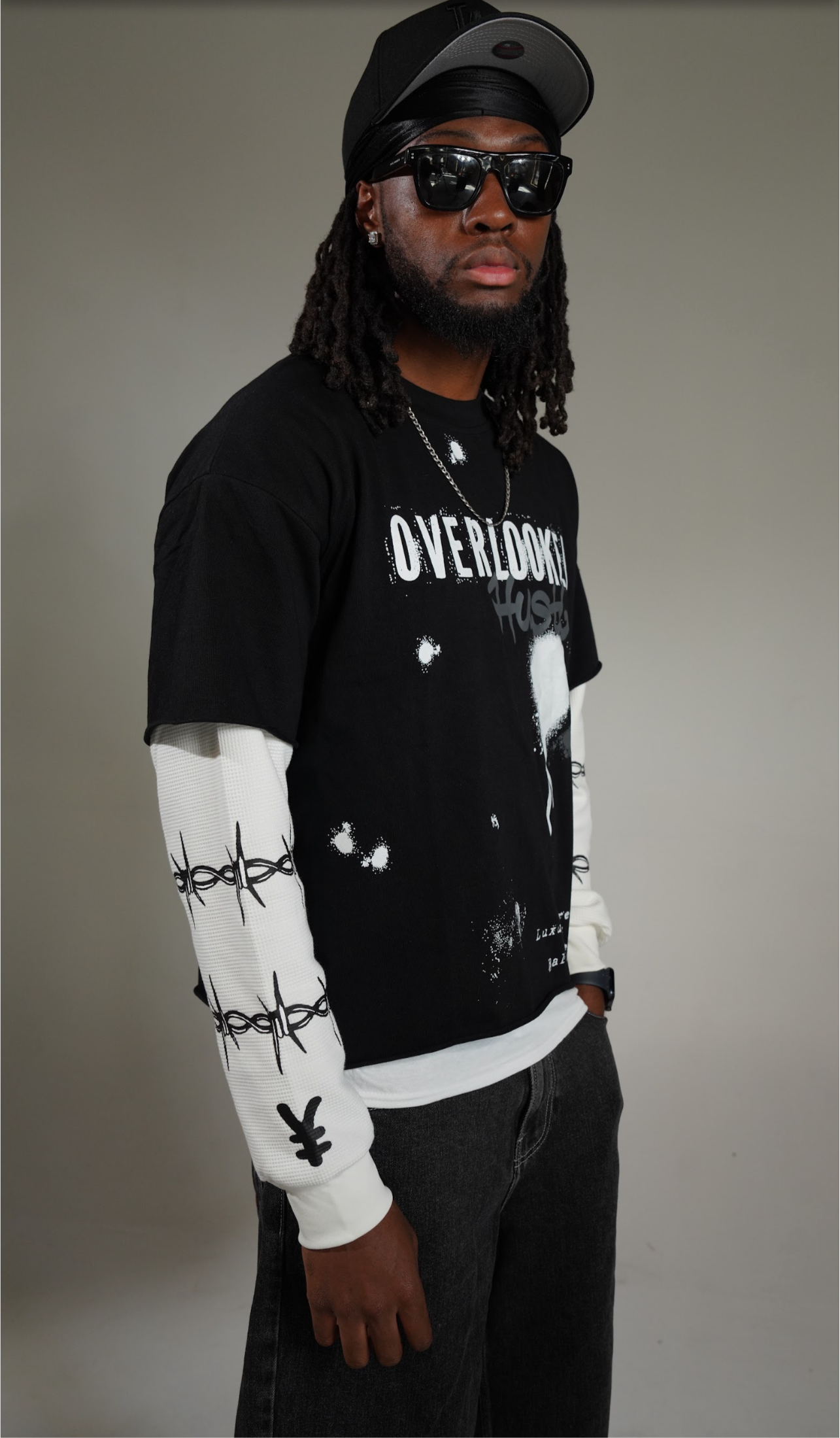 “Twisted Paint” Long Sleeve Tee