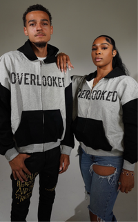 “Sidewalk surfer” Zip up Hoodie