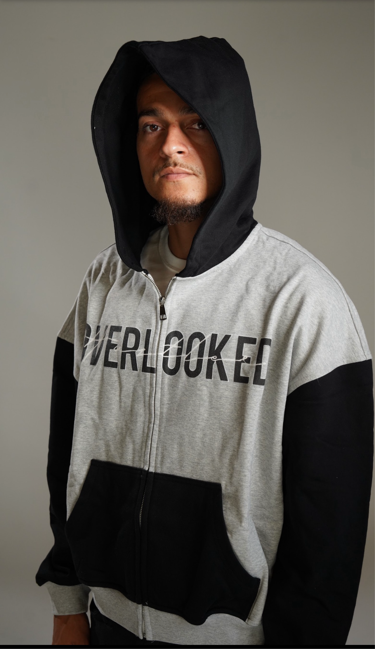 “Sidewalk surfer” Zip up Hoodie