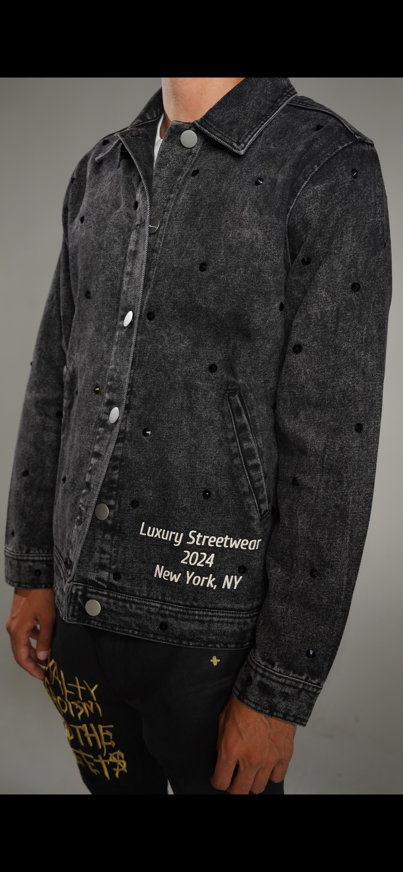 “Charm City” Denim Jacket